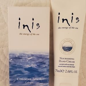 Inis Cologne Spray and Hand Cream